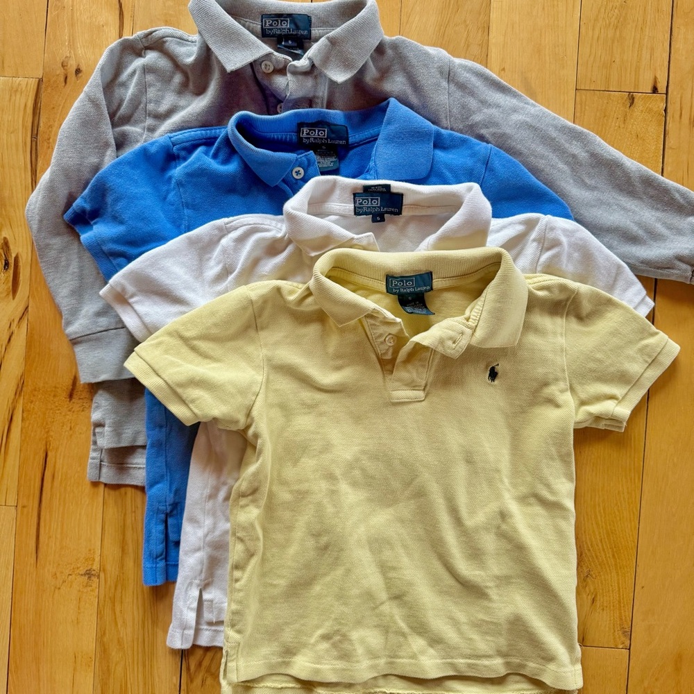 Polo by Ralph Lauren lot of 5t Polos